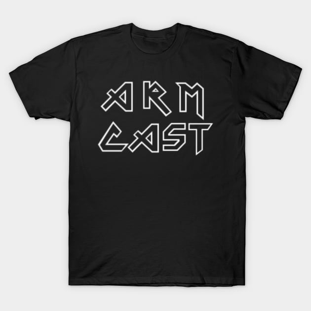 Arm Cast Podcast - Maiden America Edition T-Shirt by Project Entertainment Network
